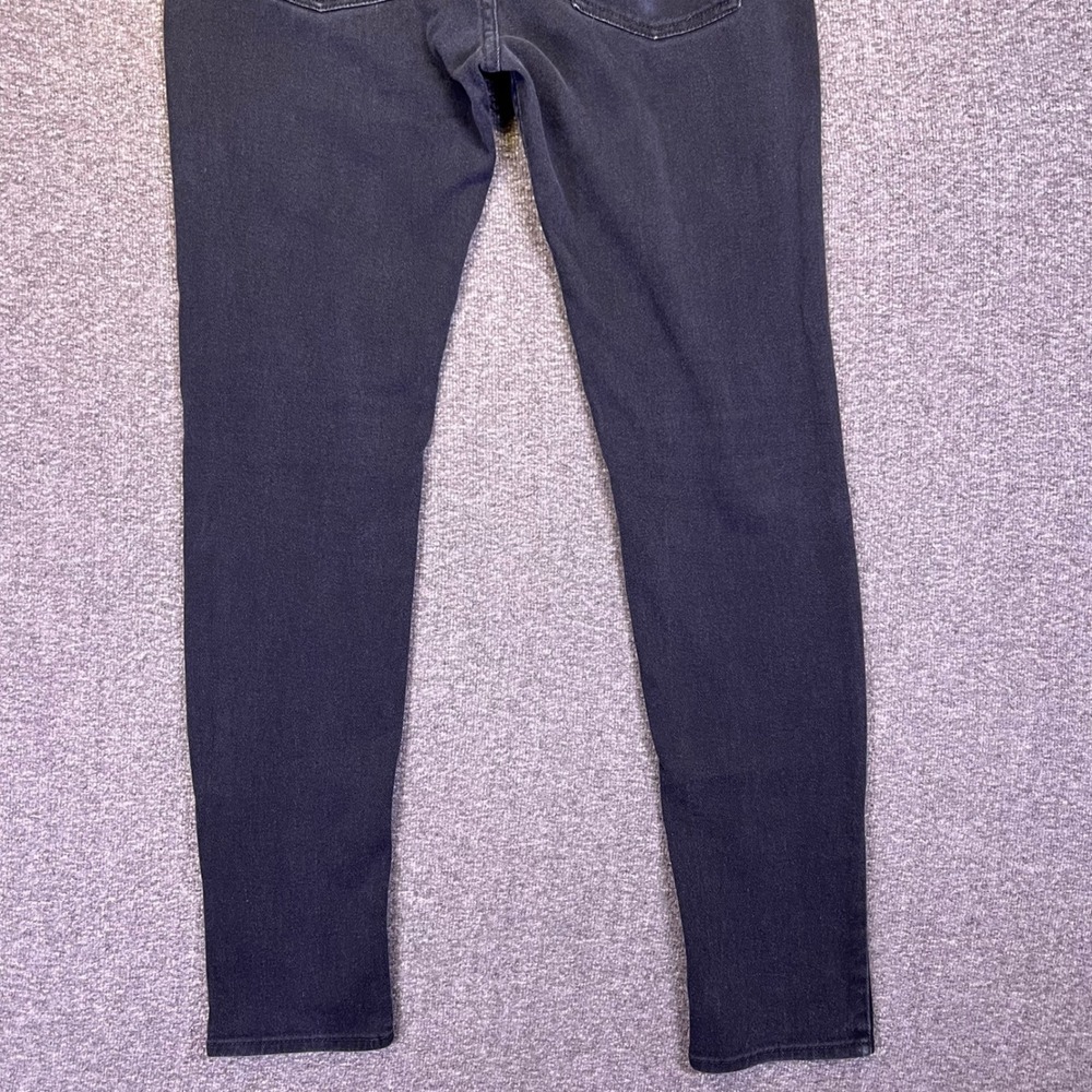 Bullhead Jeans Mens 32x32 Black Skinny Skinniest Grunge Casual Stretch Denim - Picture 11 of 14